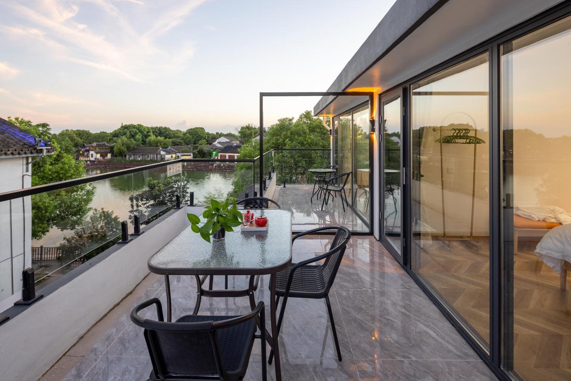 Suzhou Zhouzhuang Slowlife River View Lnn كونشان المظهر الخارجي الصورة