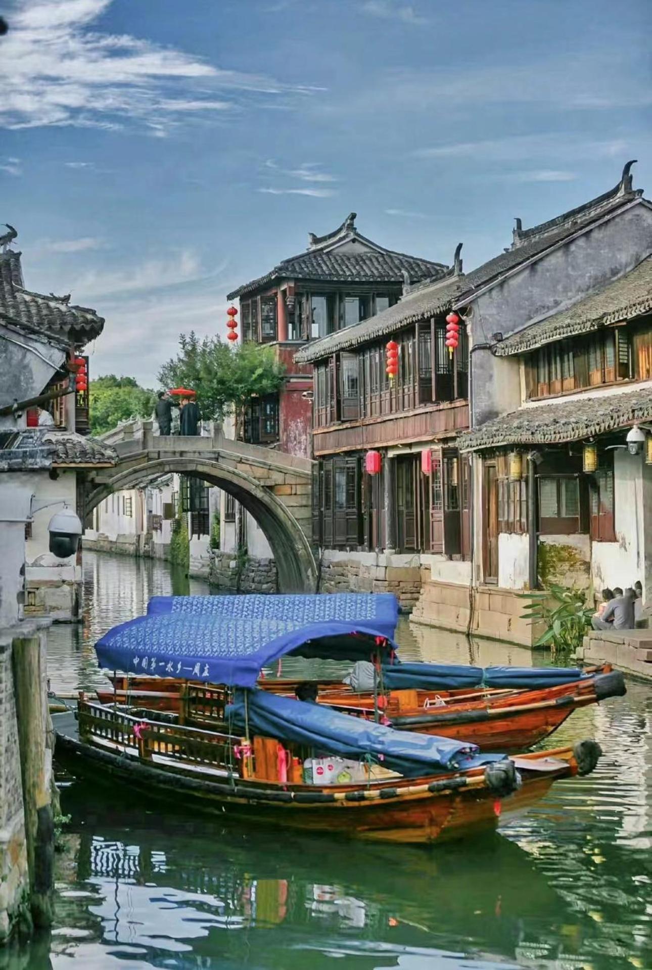 Suzhou Zhouzhuang Slowlife River View Lnn كونشان المظهر الخارجي الصورة